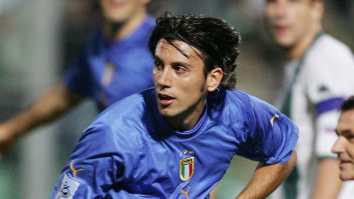 Italian defender Cristian Zaccardo celeb