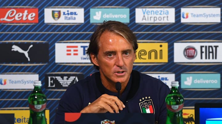 Conferenza Stampa di Roberto Mancini Conferenza Stampa di Roberto Mancini