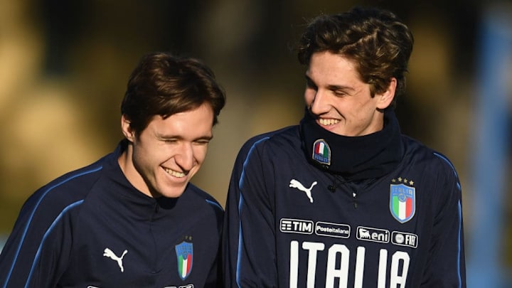 Italy Training Session And Press Conference