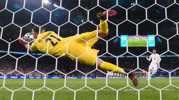 Gianluigi Donnarumma was Italy's hero in the EURO 2020 final