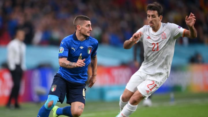 Marco Verratti, Mikel Oyarzabal Itália Inglaterra Eurocopa