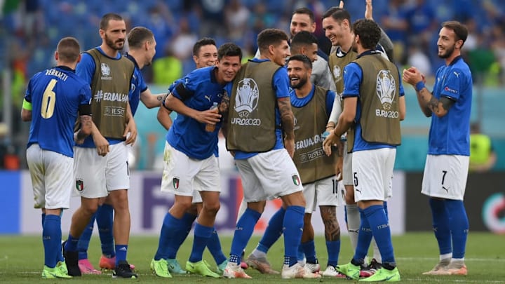 Leonardo Bonucci, Matteo Pessina, Lorenzo Insigne