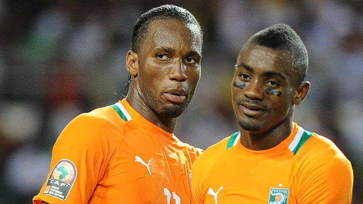 Em rede social, Drogba parabeniza Kalou por primeiro gol no Botafogo. 