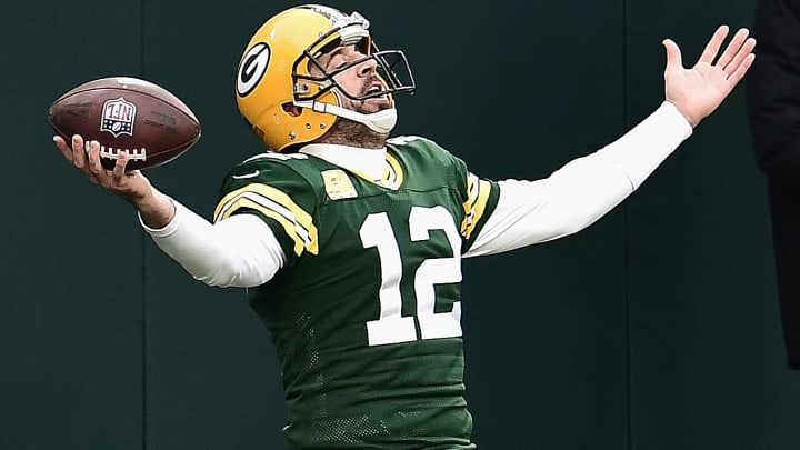 Aaron Rodgers finally gave the backstory behind the team's hilarious TD celebration.