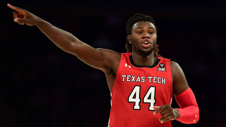Chris Clarke leads Texas Tech in average rebounds (7.9) and assists (5.5). 