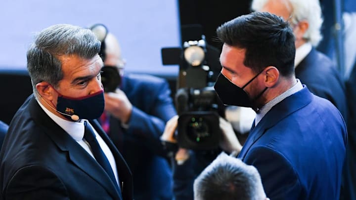 Joan Laporta, Lionel Messi