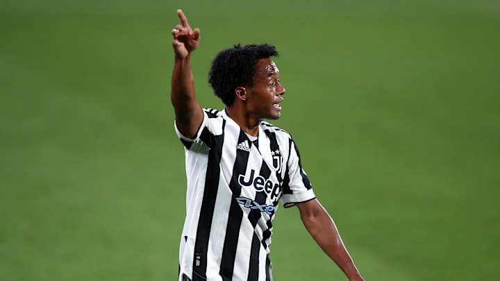 Juan Cuadrado of Juventus Fc gestures during the Joan... Juan Cuadrado of Juventus Fc gestures during the Joan...