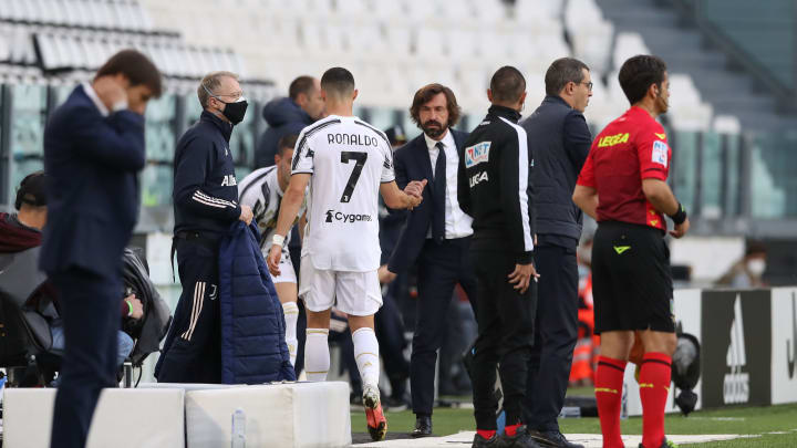 Cristiano Ronaldo hanya bermain 70 menit di pertandingan vs Inter Milan Cristiano Ronaldo hanya bermain 70 menit di pertandingan vs Inter Milan