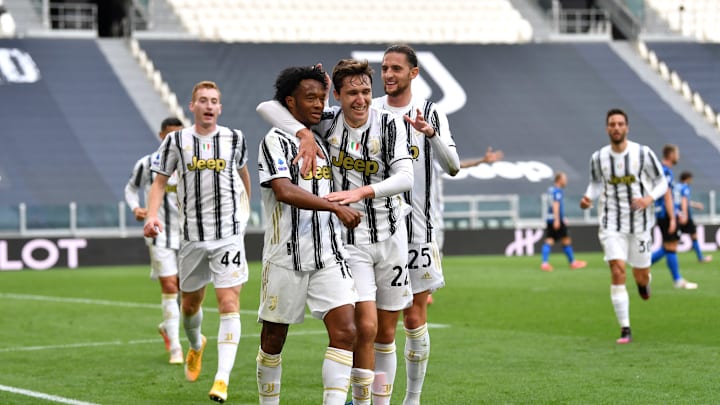 Juan Cuadrado, Federico Chiesa, Adrien Rabiot Juan Cuadrado, Federico Chiesa, Adrien Rabiot