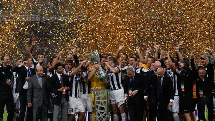La Juventus vince la Supercoppa Italiana 2012 contro il Napoli