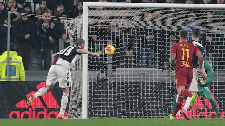 Il gol di Bonucci
