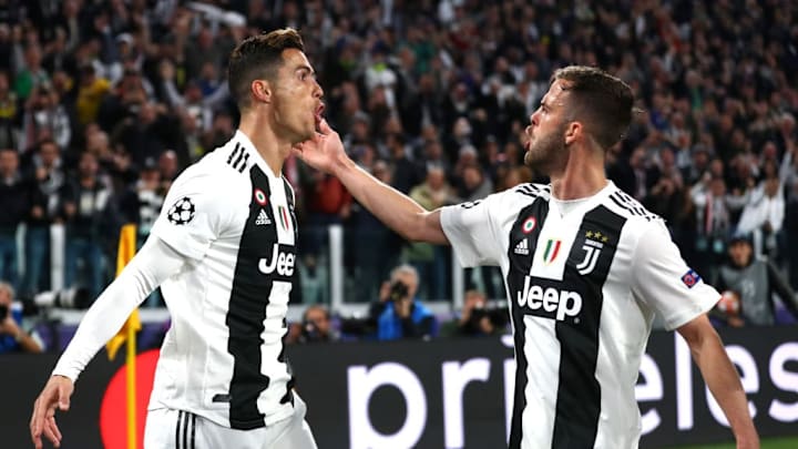 Desde que llegó a Italia, Cristiano ha sido el único en marcar gol con la Juventus en instancias definitivas de la Champions.