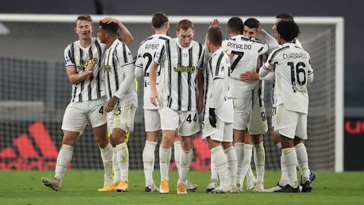 Cristiano Ronaldo, Dejan Kulusevski, Juan Cuadrado, Matthijs De Ligt, Alvaro Morata