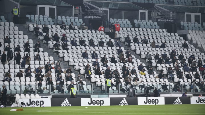 Italy had started letting fans back into Serie A games