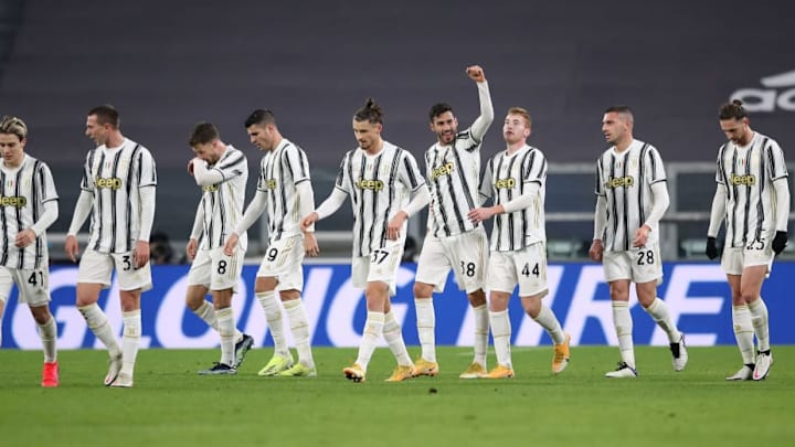 La gioia della Juve dopo la vittoria sulla Spal 