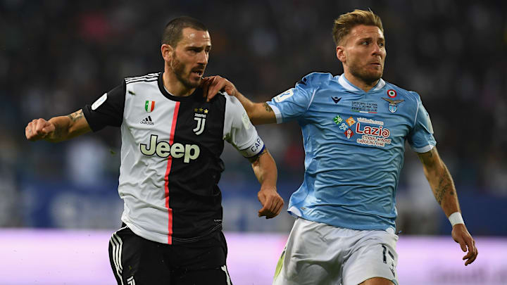 Leonardo Bonucci vs Ciro Immobile. Leonardo Bonucci vs Ciro Immobile.