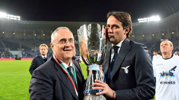 Claudio Lotito, Simone Inzaghi
