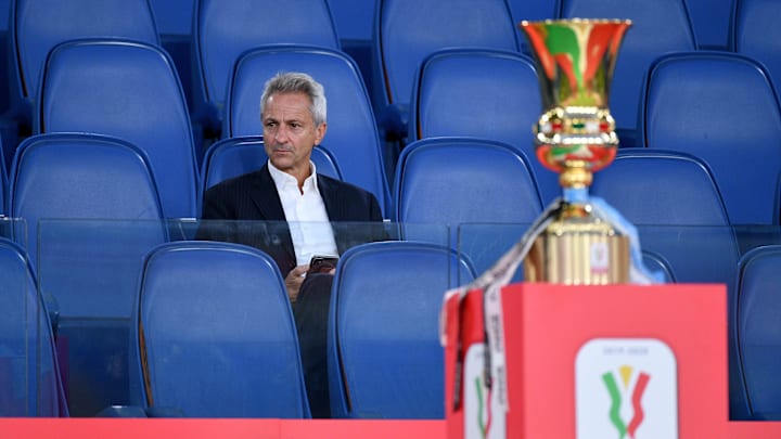 Serie-A-Präsident Paolo Dal Pino freut sich über den kommenden Investoren-Einstieg Serie-A-Präsident Paolo Dal Pino freut sich über den kommenden Investoren-Einstieg