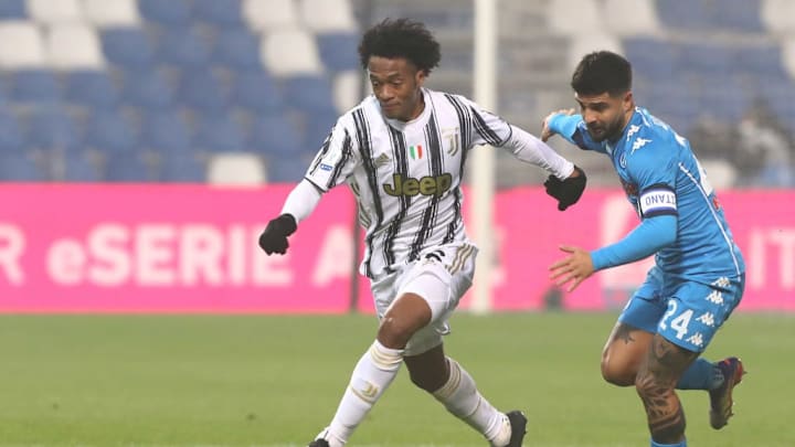 Juan Cuadrado e Lorenzo Insigne