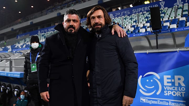 Gennaro Gattuso, Andrea Pirlo Gennaro Gattuso, Andrea Pirlo
