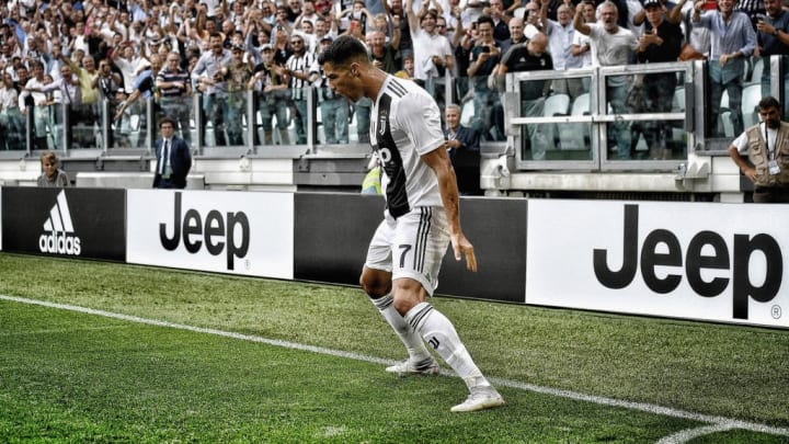 Ronaldo célèbre son premier but contre Sassuolo