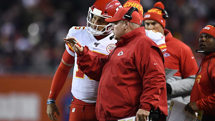 Andy Reid confesó que confía plenamente en Patrick Mahomes