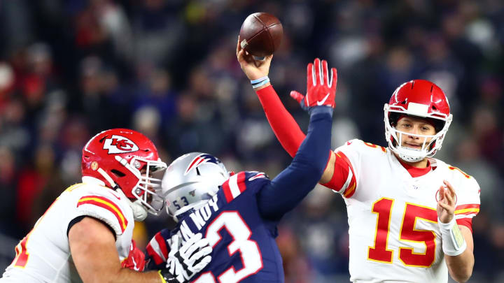 El juego entre Kansas City Chiefs vs. New England Patriots se jugaría el lunes