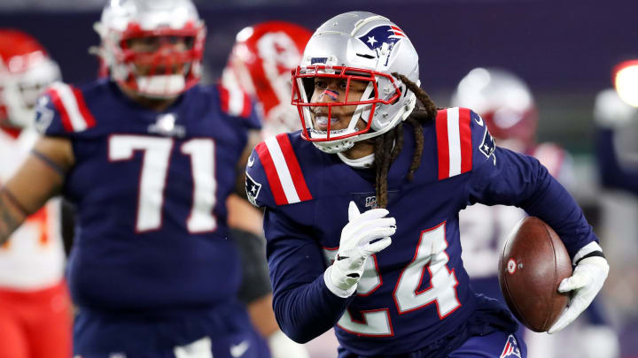 New England Patriots cornerback Stephon Gilmore New England Patriots cornerback Stephon Gilmore