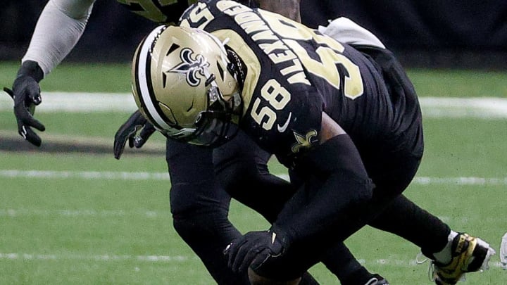 Three players who won't be back with the Saints in 2021. Three players who won't be back with the Saints in 2021.