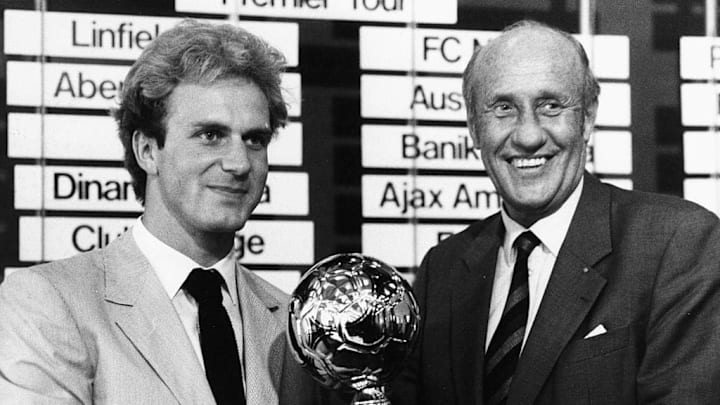 Karl- Heinz Rummenigge And Helmut Schon