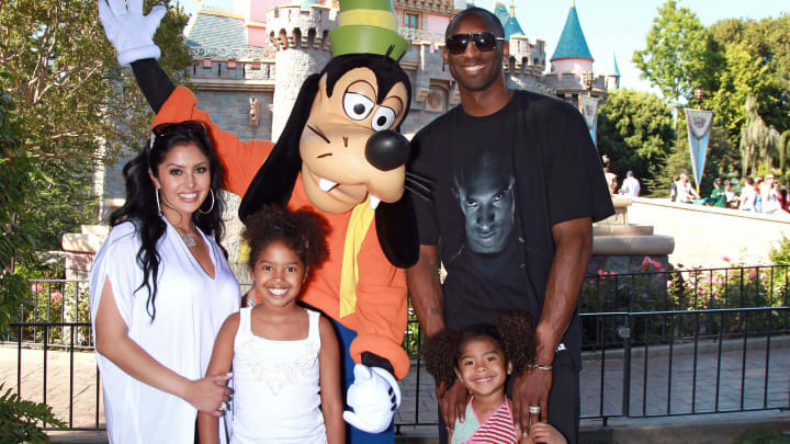 Kobe Bryant tuvo la fortuna de tener cuatro hijas y disfrutó al máximo de su rol como padre