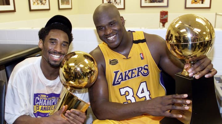 Shaq y Kobe lideraron a los Lakers a tres campeonatos consecutivos de la NBA