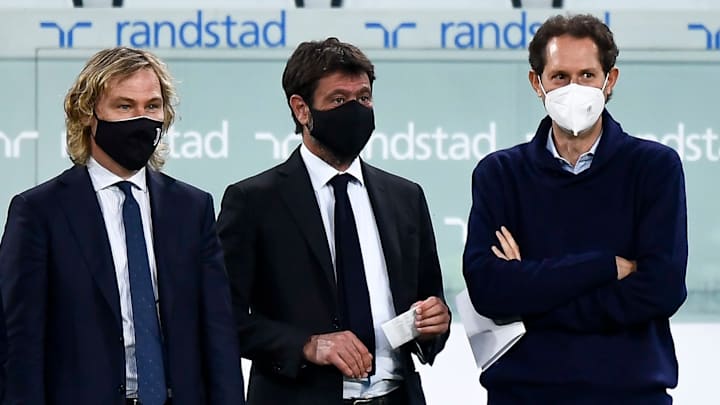 Pavel Nedved, Andrea Agnelli, John Elkann Pavel Nedved, Andrea Agnelli, John Elkann