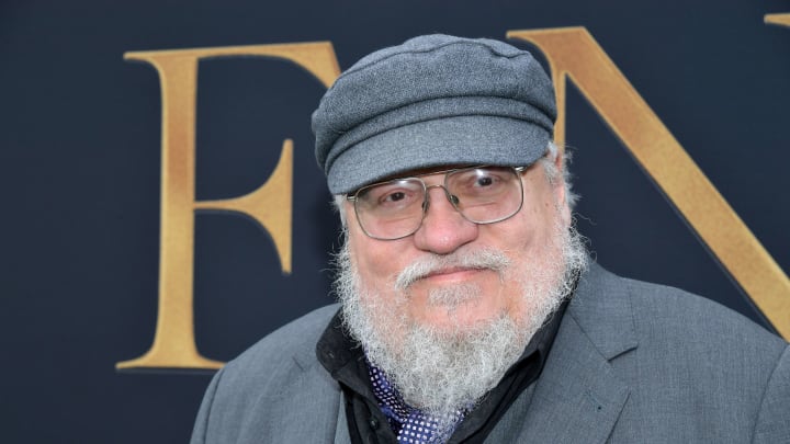 George R.R. Martin, who has not finished 'Winds of Winter' 