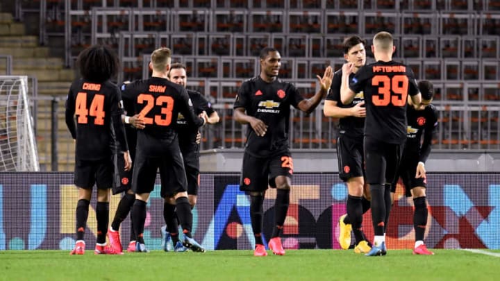 United take a hefty 5-0 advantage heading into their Europa League round of 16 second leg clash with LASK