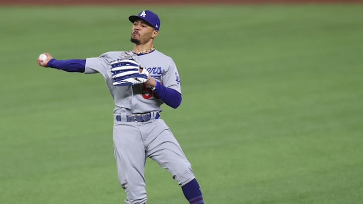 Betts es uno de los jardineros con mejor defensa en las Grandes Ligas