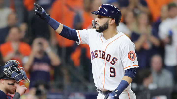 Marwin González estuvo en el equipo campeón de los Astros de 2017