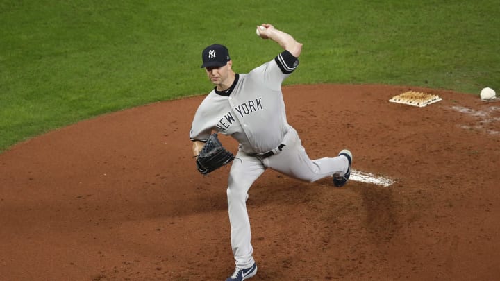 New York Yankees Pitcher JA Happ New York Yankees Pitcher JA Happ