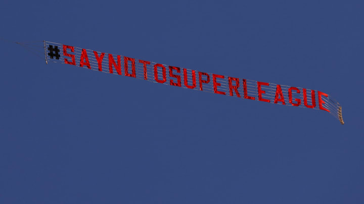 Avrupa Süper Ligi protestosu Avrupa Süper Ligi protestosu