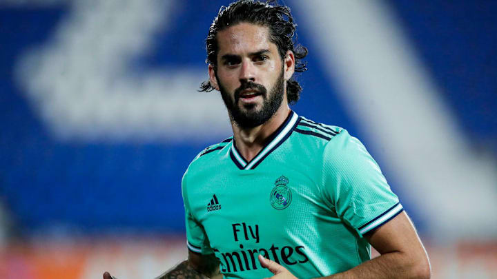 Isco Alarcón durante su último partido con el Real Madrid