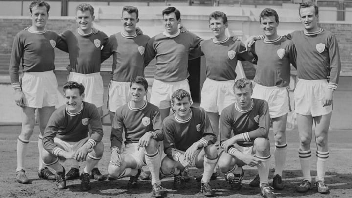 Le Leicester City FC, champion en 1942.