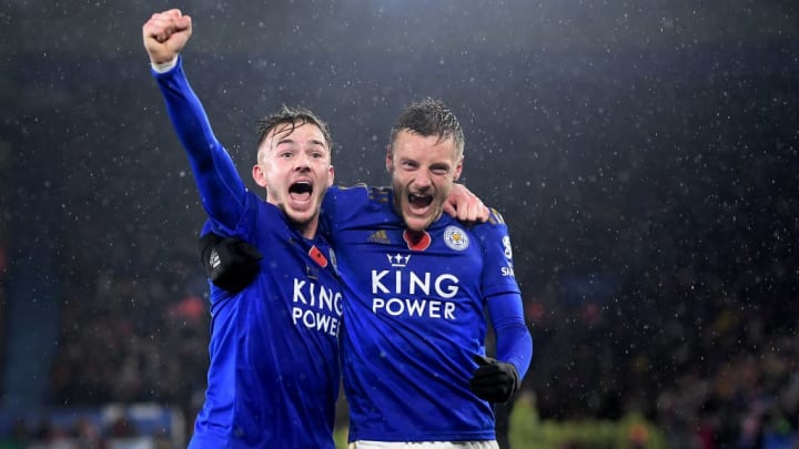 Vardy and Maddison were on target as Leicester claimed a 2-0 victory
