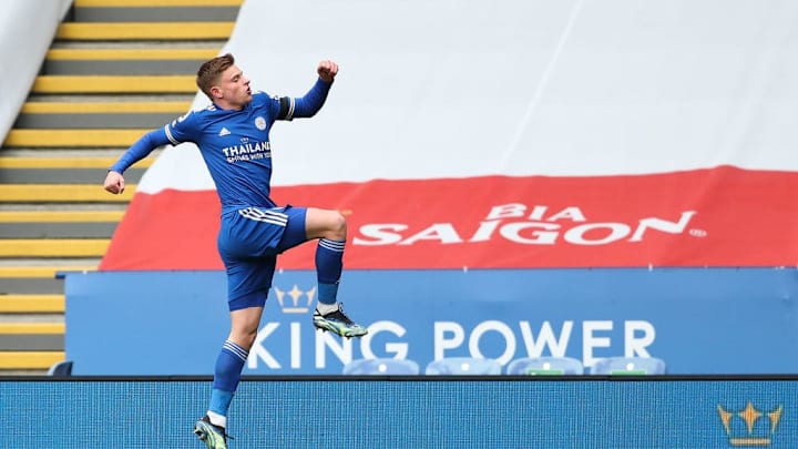 Harvey Barnes struck first 