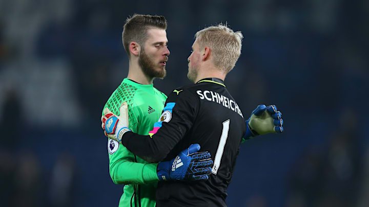 David de Gea & Kasper Schmeichel David de Gea & Kasper Schmeichel