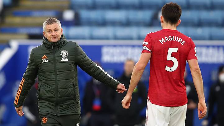 Ole Gunnar Solskjaer 'positive' Harry Maguire will be fit for Europa League final