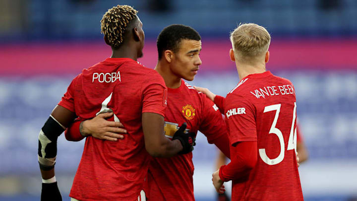 Mason Greenwood, Paul Pogba, Donny van de Beek