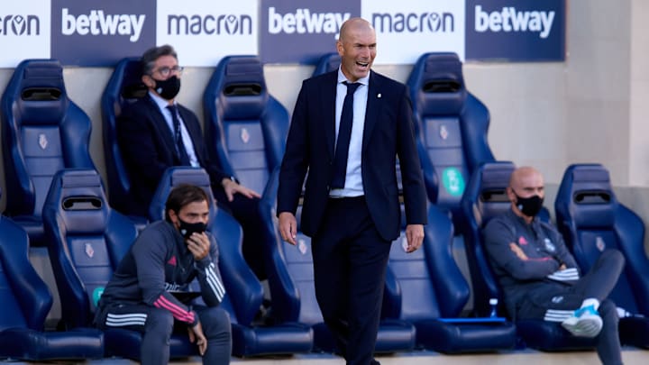 Zidane, entrenador del Real Madrid Zidane, entrenador del Real Madrid