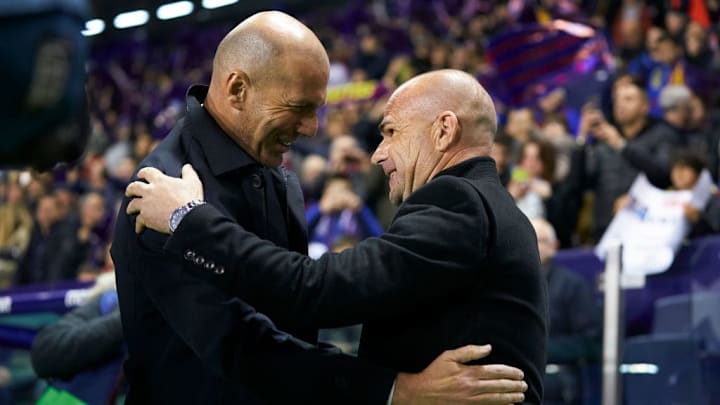 Zidane y Paco López se verán las caras en los banquillos
