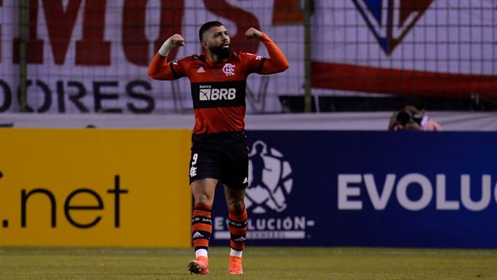 Gabriel Barbosa Flamengo LDU Libertadores