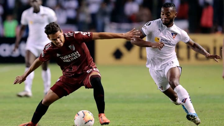 River en la derrota con Liga de Quito